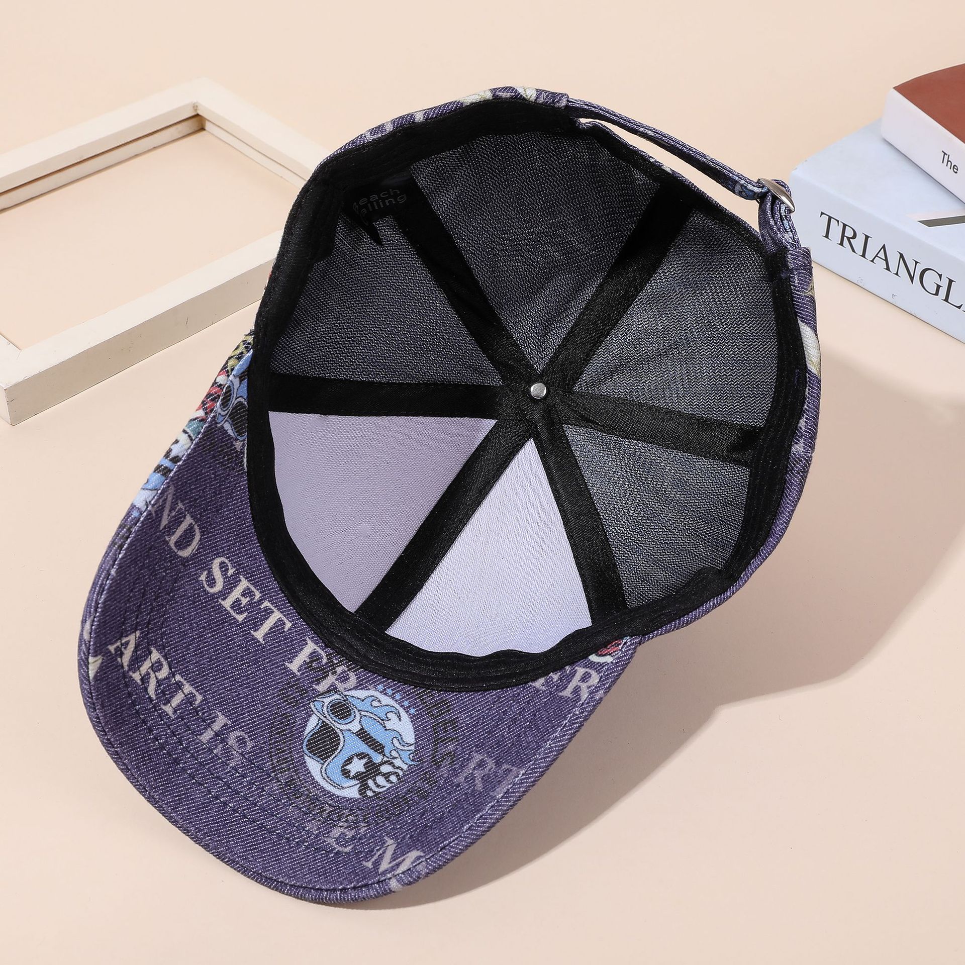 Hombres y mujeres nuevas letras inglesas al aire libre gorra de dos colores moda de moda neutral gorra de béisbol sombrilla verano