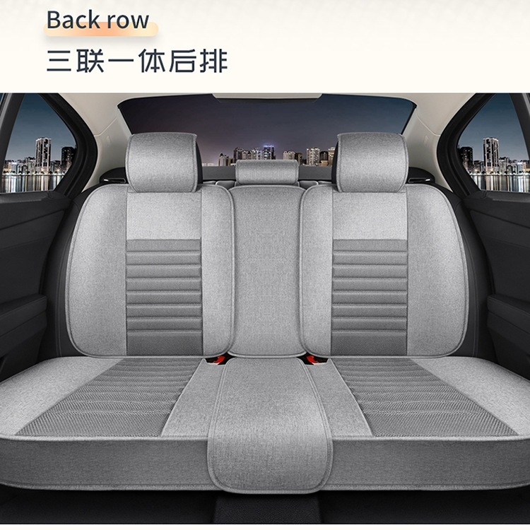2026 new all-inclusive, all-cotton car seat cushion, suitable for all seasons, comfortable, breathable, and soft seat cover, model F-36