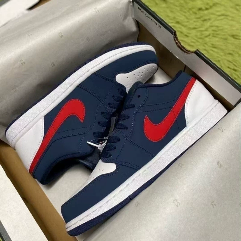 Air Jordan 1, низкие кроссовки всеясемейной тенденции для мужчин и женщин для отдыха