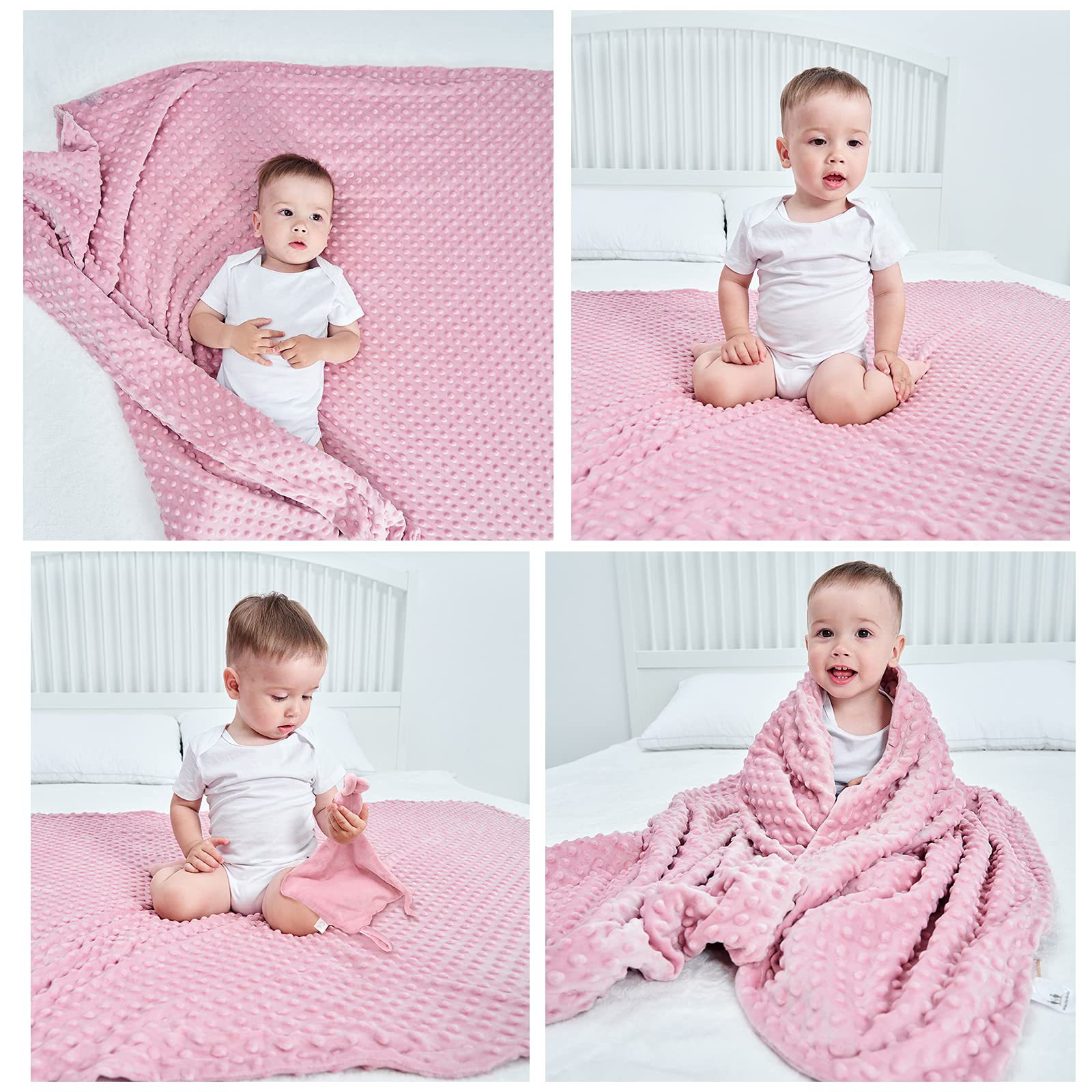 Baby Blanket Newborn Bean Blanket Baby's Blanket Spring and Summer Package Air-conditioning Blanket Cover Blanket Men's and Children's Pure Cotton Swaddling