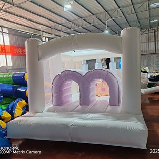 Internet Celebrating Inflatable Wedding Trampoline European and American Children's Party Trampoline Castle Indoor Household Small Bubble House Tent