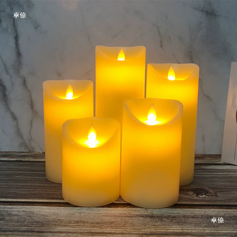 LED electronic candle swing flame Wedding Wedding Wedding Remote Charging Stage Road Quotes Bar