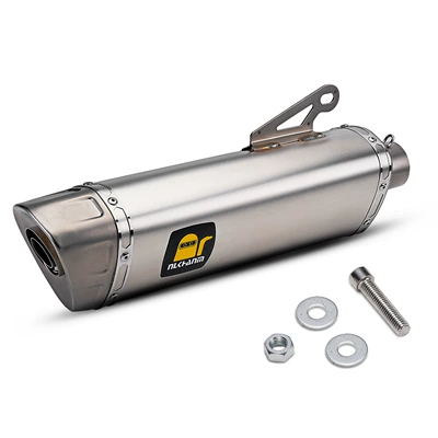 Exhaust Pipe, Racing-Style Street Bike: Motorcycle exhaust pipe