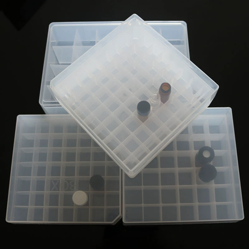 Ящик для хранения бутылок для образцов, лоток для хранения, полка для бутылок с инъекцией, коробка для хранения замораживания 2/10/20 мл/5/4