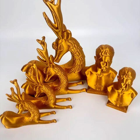 Delta Operation Big Red Gazelle Game Peripheral Original Cake Decoration Desktop Ornament 3D Printing Model