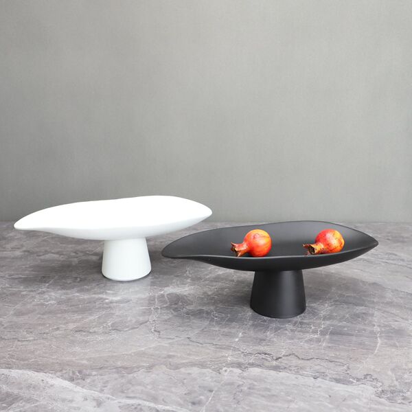 Modern simple resin tall fruit plate model room office living room…