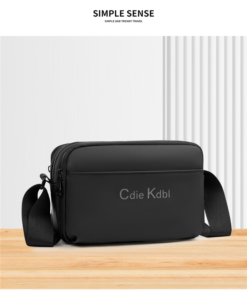 Grenzüberschreitende Herren-Schultertasche Crossbody-Tasche modische bequeme Trägertasche kleine Tasche 2025 neue Herren-kleine Schultertasche Großhandel