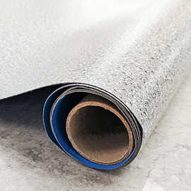 PVC实心全塑地板革 家用商用地板自贴定制地板革
