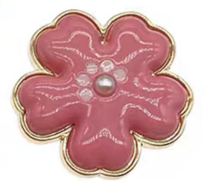 2023 nuevo centro comercial mismo estilo metal agujero zapatos hebilla zapato flor DIY rhinestone tridimensional zapato hebilla Accesorios al por mayor