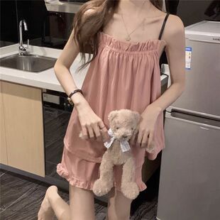 2026���޿ӗl�y2ɫ������ѝŮʿ˯����Ů�Ҿӷ�pajamas403