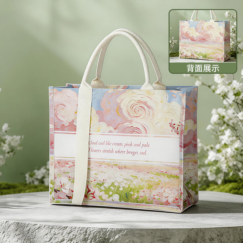 Bolsa de lona Bolsa de tote de oso personalizada Bolso de lona tridimensional para estudiante Carpeta personalizada con logo Bolsa de lona pequeña image 22
