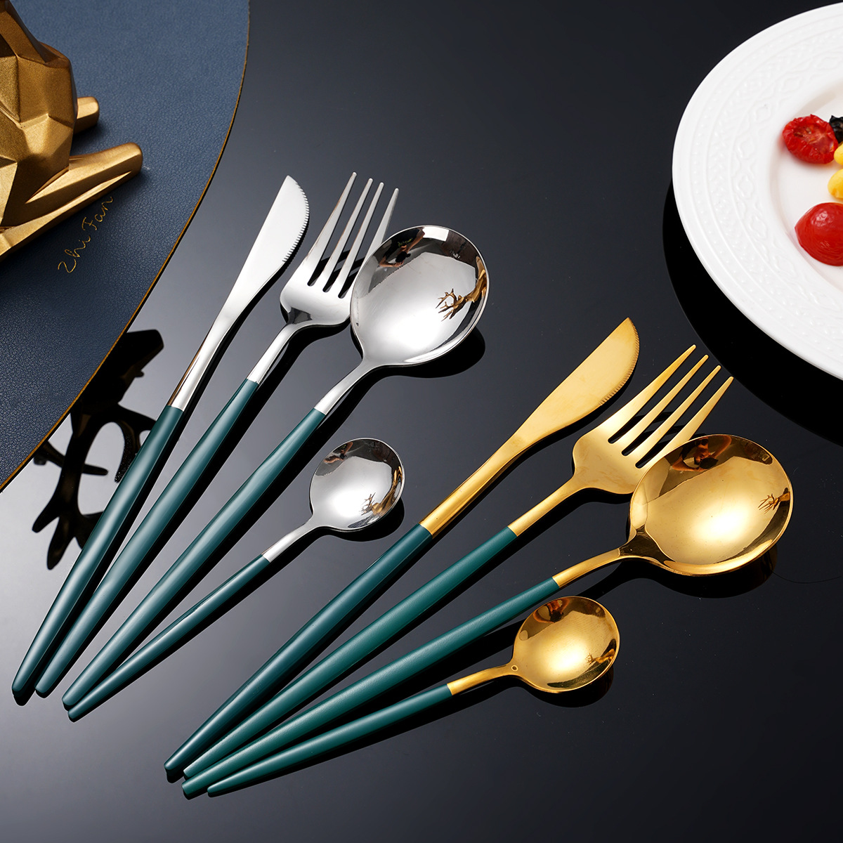 (Cross-border trading), tableware, set, Amazon, 24 pieces