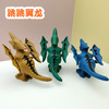 Plastic wind-up toy for jumping, rings, frog, wholesale