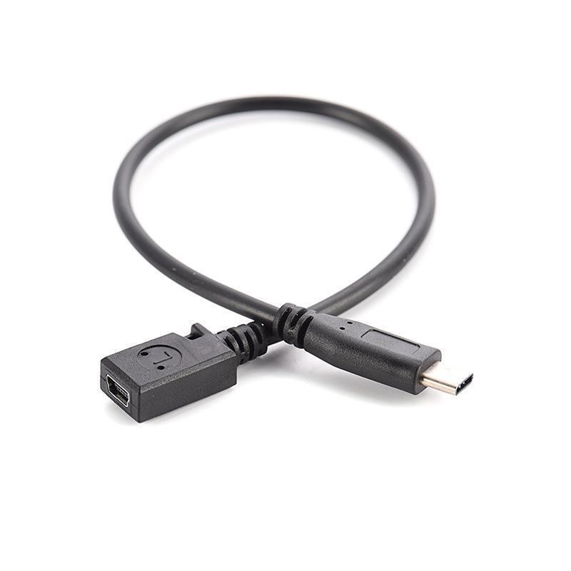 For Xiaomi mobile phone Huawei 2 charging data cable Android USB adapter changer Type-C revolution Mini female