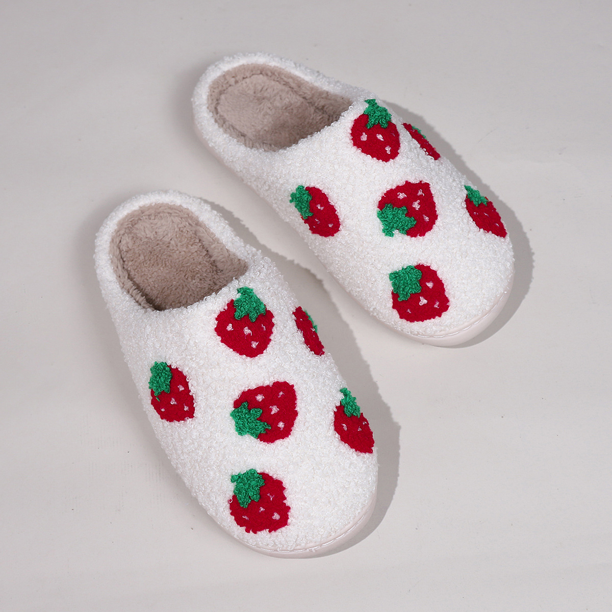 Unisex Casual Cartoon Round Toe Cotton Slippers display picture 6