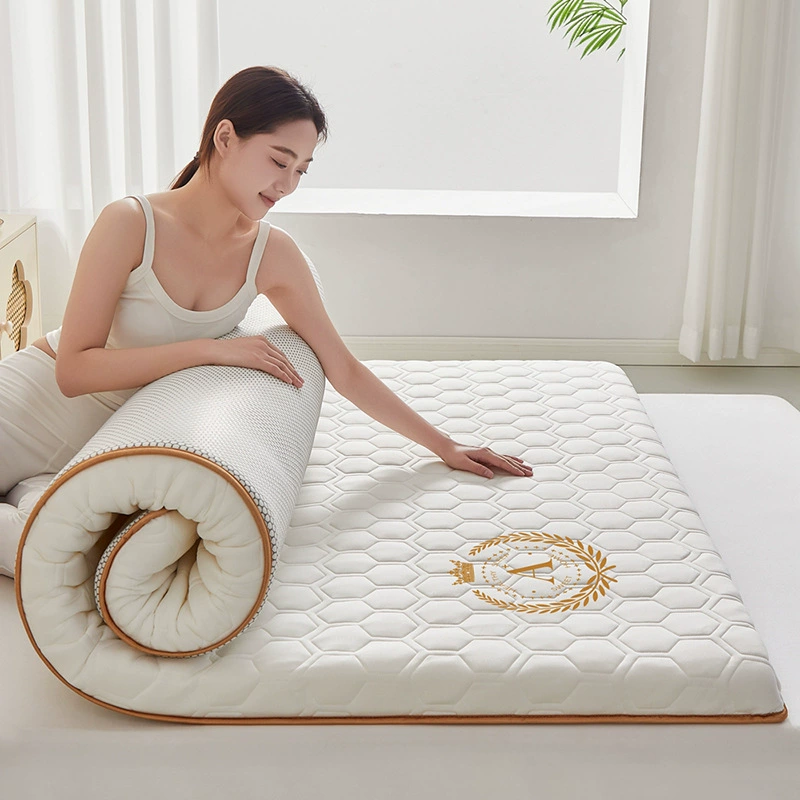 Памятный хлопок ватное подушечка мягкие коврики для дома спальни tatami общежитие односпальная матрац арендуемая квартира