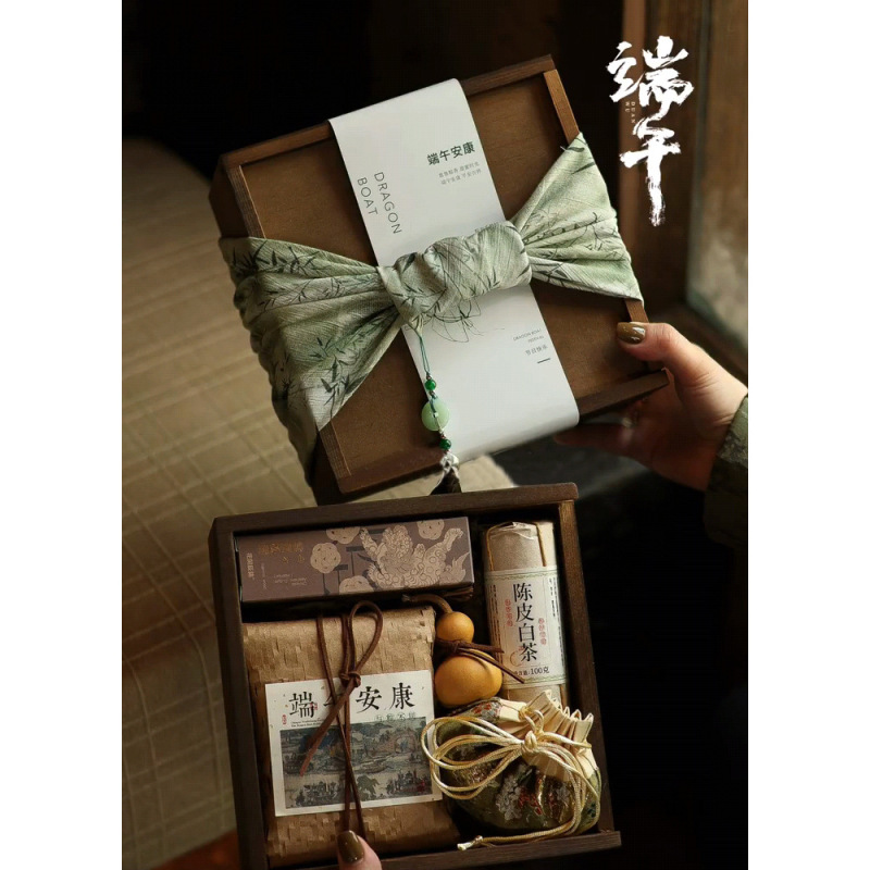 端午節団子ギフトボックス、肉団子、焼き塩漬けアヒルの卵、新しい中華菓子、中国風ホテル企業ギフト空箱|undefined