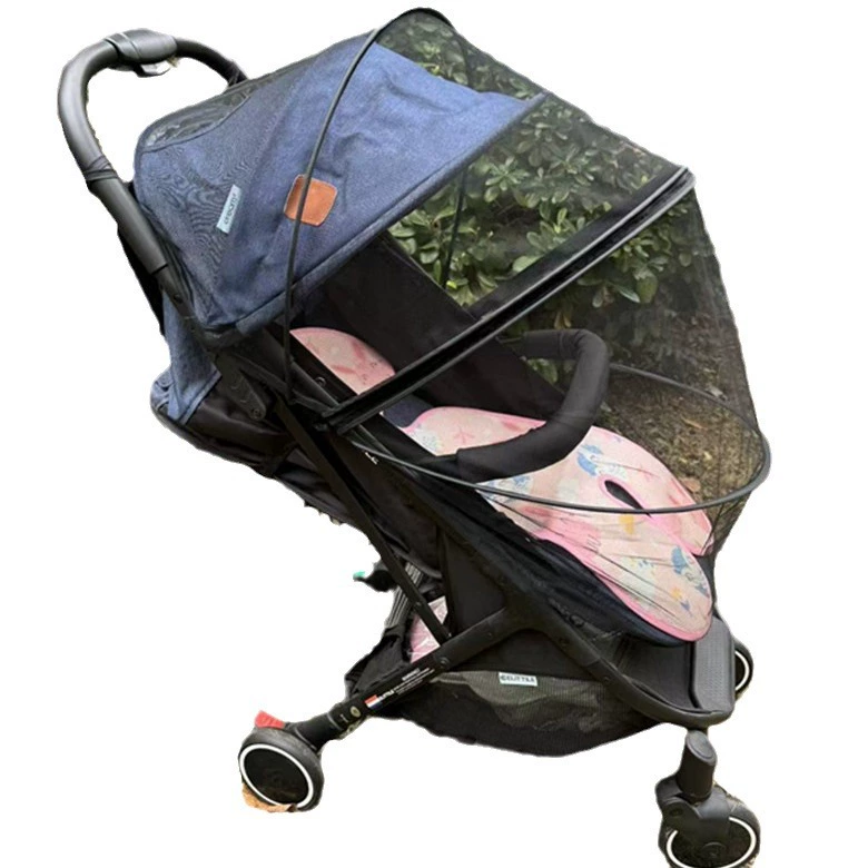 Детская коляска Москитная сетка антимоскитная коляска Москитная сетка детская машина москитная сетка защита от пыли Защитный чехол для коляски