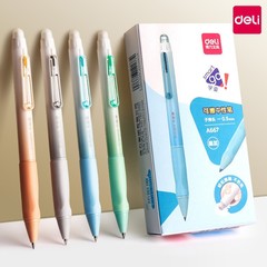 力のある押し式のペンの感熱性のボールペンの小学生の子供の結晶の青い黒色の弾丸の卸売り