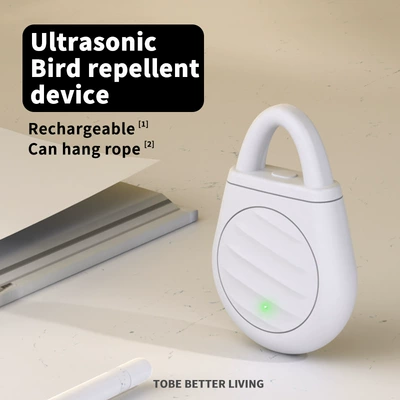 Car-mounted Ultrasonic Mosquito Repellent, Rat Other Automotive Safety Supplies - candy-machine-upgraded-version-white
