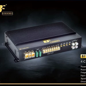 2026 Model Güc Gücləndiricisi 4X100W/Sabvufer/4-Kanal Avtomobil Audio Sistemi/Yüksək Dəqiqlikli Audio