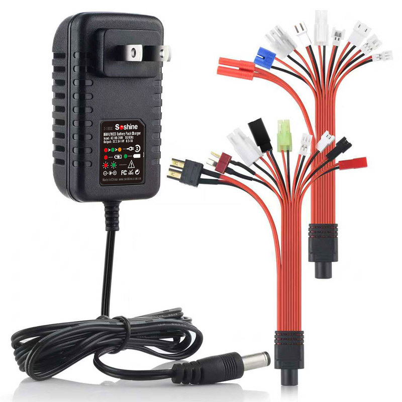 Model remote control boat car 2-10 string NiMH battery pack charger SM JST TAMIYA MINI T XH Model remote control boat car 2-10 string NiMH battery pack charger SM JST TAMIYA MINI T XH