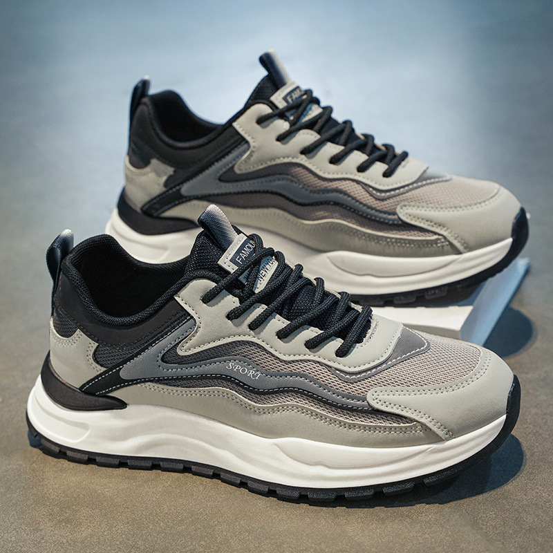 Designer Light Luxury Men's Shoes 2025 New Spring Versatile Breathable Mesh Casual Shoes Soft Sole Lightweight Sports Shoes for Men