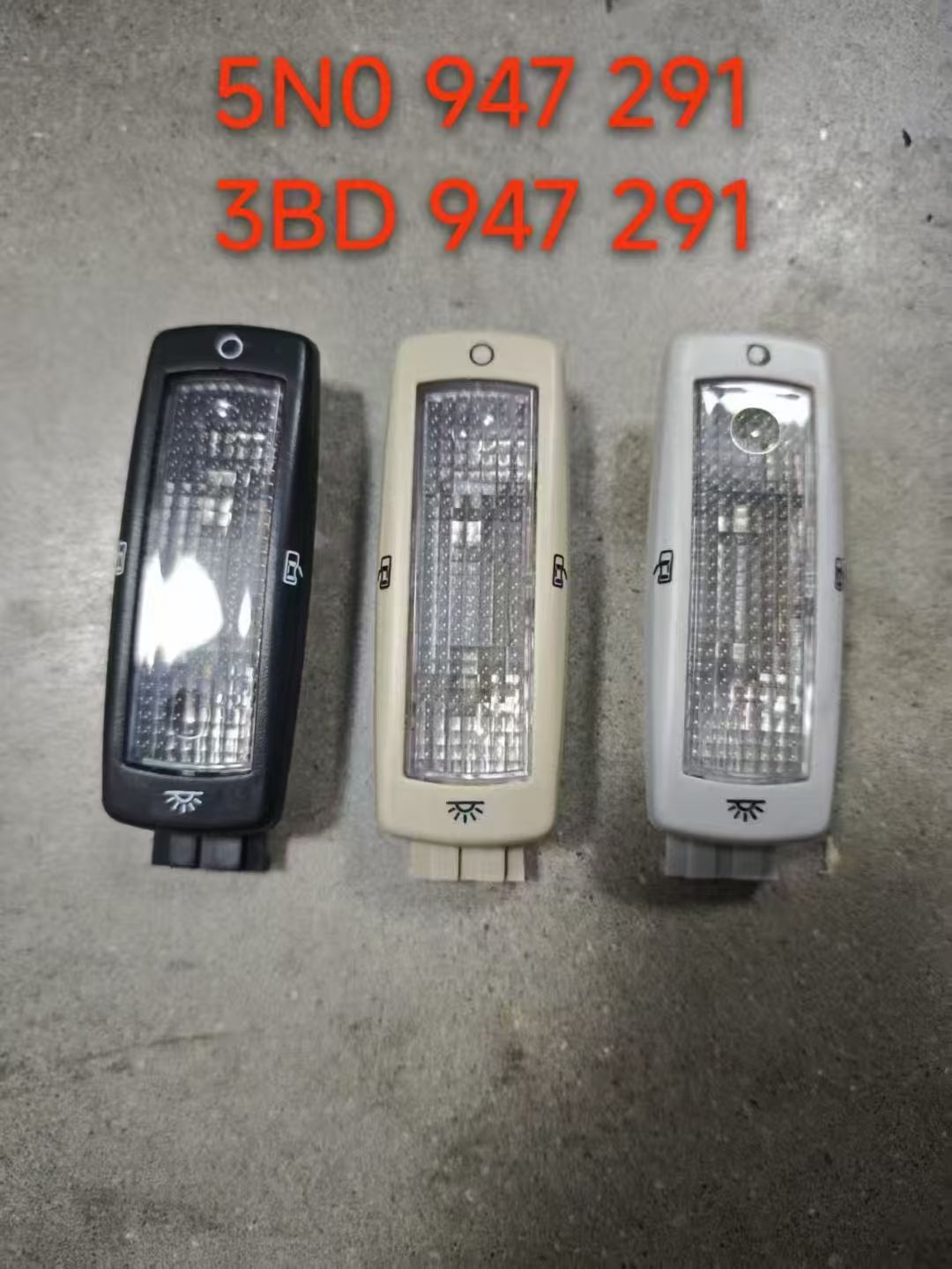 Car Roof Reading Light For Tiguan Yeti Passat Sharan Bora Golf 4 3B0947291