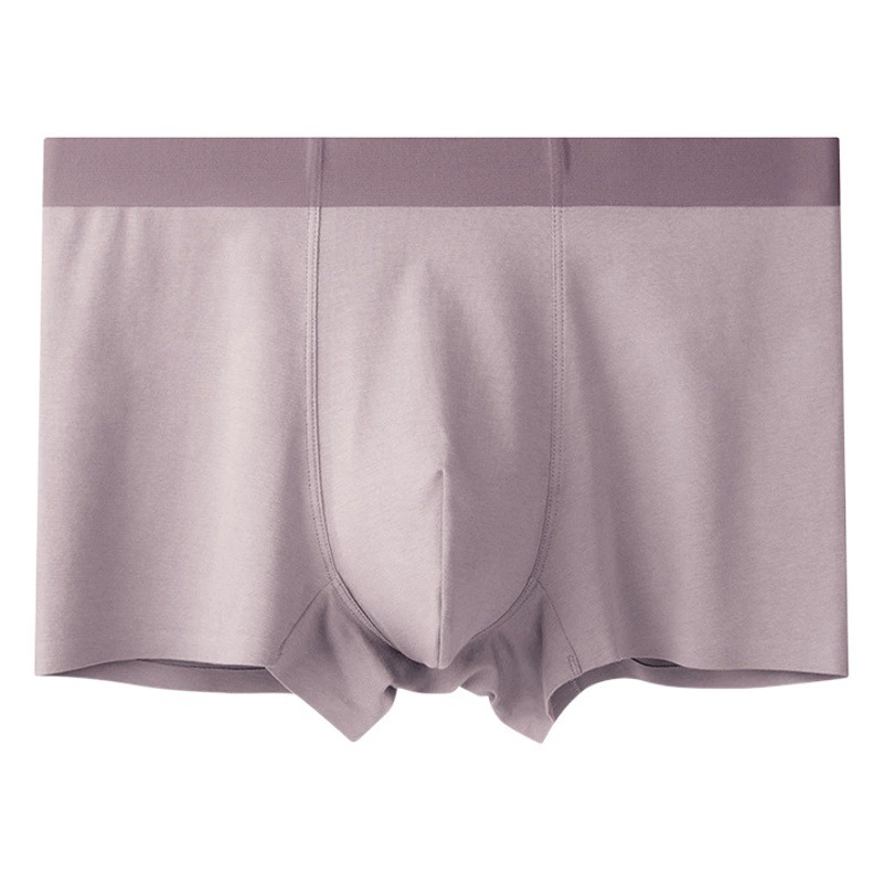 Мужское нижнее белье из длинноволокнистого хлопка Синьцзянь, мягкое, больших размеров, бесшовное, антибактериальное, дышащее, из чистого хлопка, оптом, комфортное