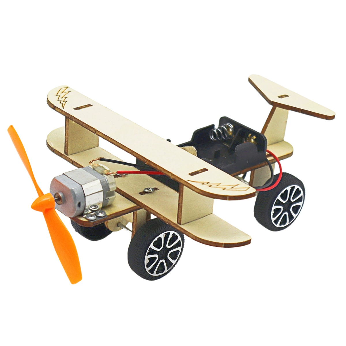 Технология малого производства электрического руления самолета DIY ручной работы альбатрос модели самолета экспериментальный материал для студентов игрушки