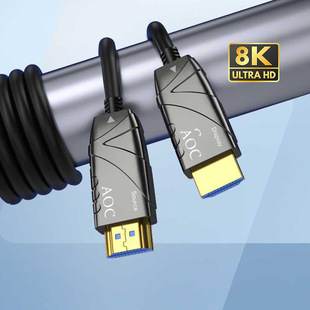 Fiber HDMI cable 4K60hz long distance transmission 2.0 large screen TV wiring HD computer cable factory direct sales