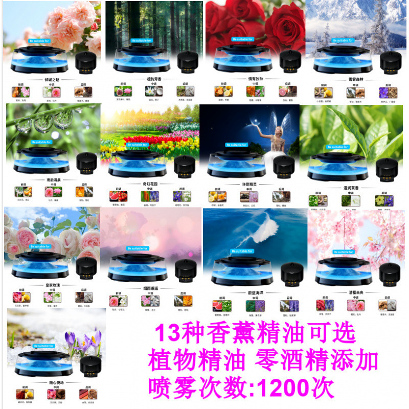 新商品の雲霧観光車のブルートゥーススピーカーのアロママシンの車内の香水のアクセサリーはアロマアロママシンを並べます。|undefined