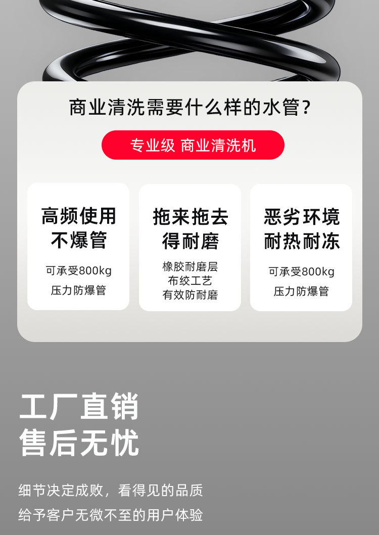 Gasoline Diesel High-Pressure Car Washing Machine High-Power Cleaning Machine Commercial Industrial Grade Fully Automatic Commercial Car Washing and Floor Washing Machine