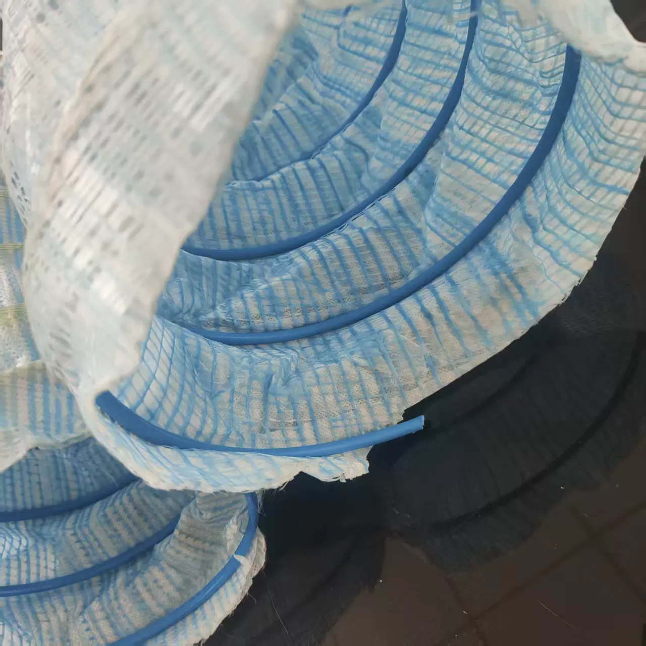 绿化带软式渗水管绿化工程排水管定制弹簧加筋透水管加筋耐用