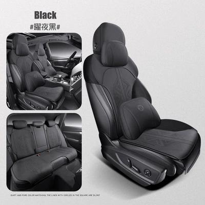 Modelə uyğun (Original) oturacaq örtükləri Sports Seat Covers - zfl-yao-ye-black-deluxe-edition-111