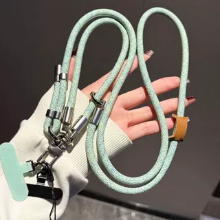手机挂绳斜挎背带式可调节多功能挂脖挂件三合一防丢旅游高端长款