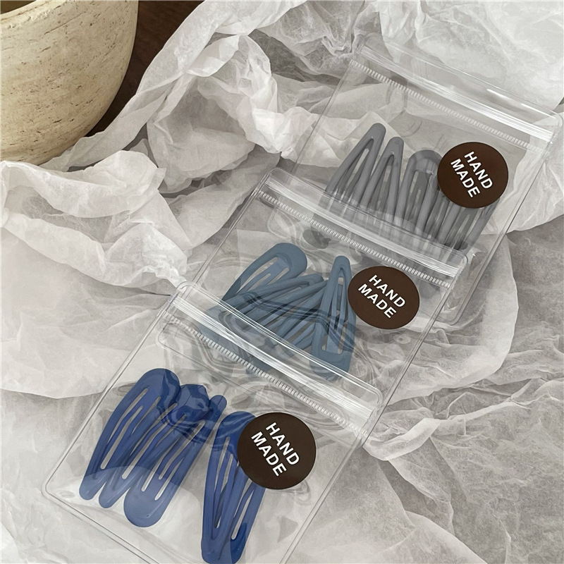 Simple Style Water Droplets Alloy Hair Clip 5 Pieces display picture 5