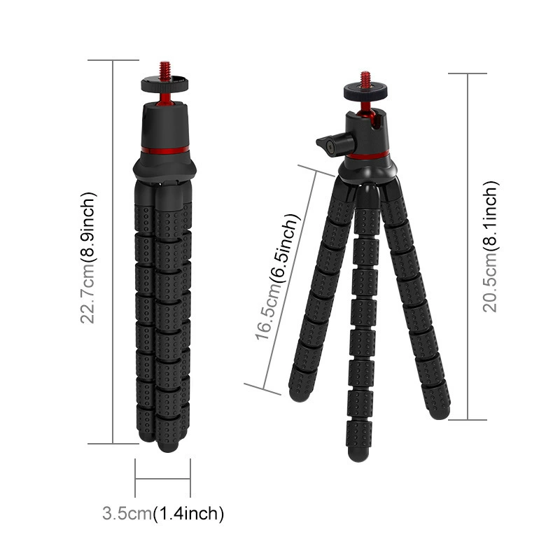 Big tripod, mobile phone, digital tubing, camera, corner frame