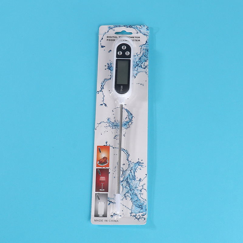 Termómetro Digital de Sonda Tipo Pluma TP300 Pantalla Digital para Uso Industrial y Cocina