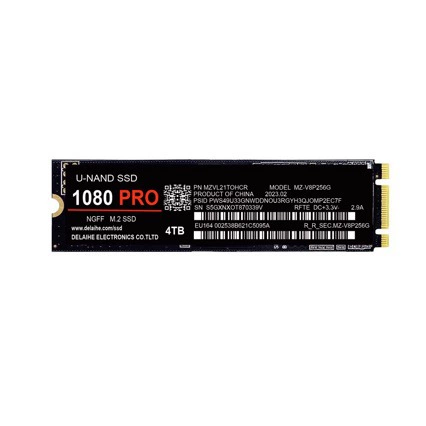4 ТБ SSD твердотельный накопитель M.2 интерфейс NGFF 1ТБ/2ТБ 1080 PRO