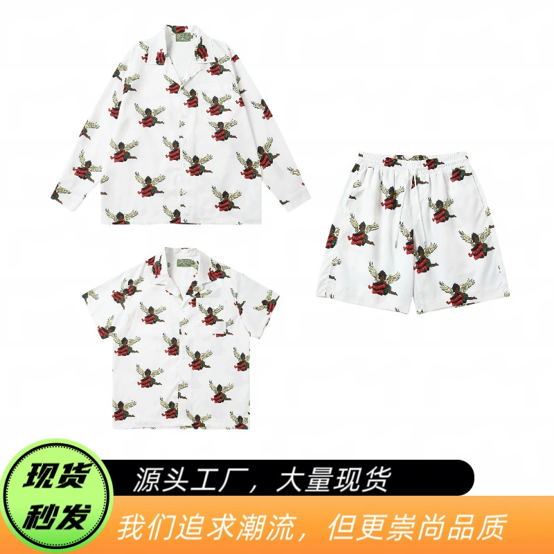 DENIM TEARS Капок рубашка High Street Chao бренд хип-хоп свободная повседневная американская пляжная рубашка с короткими рукавами