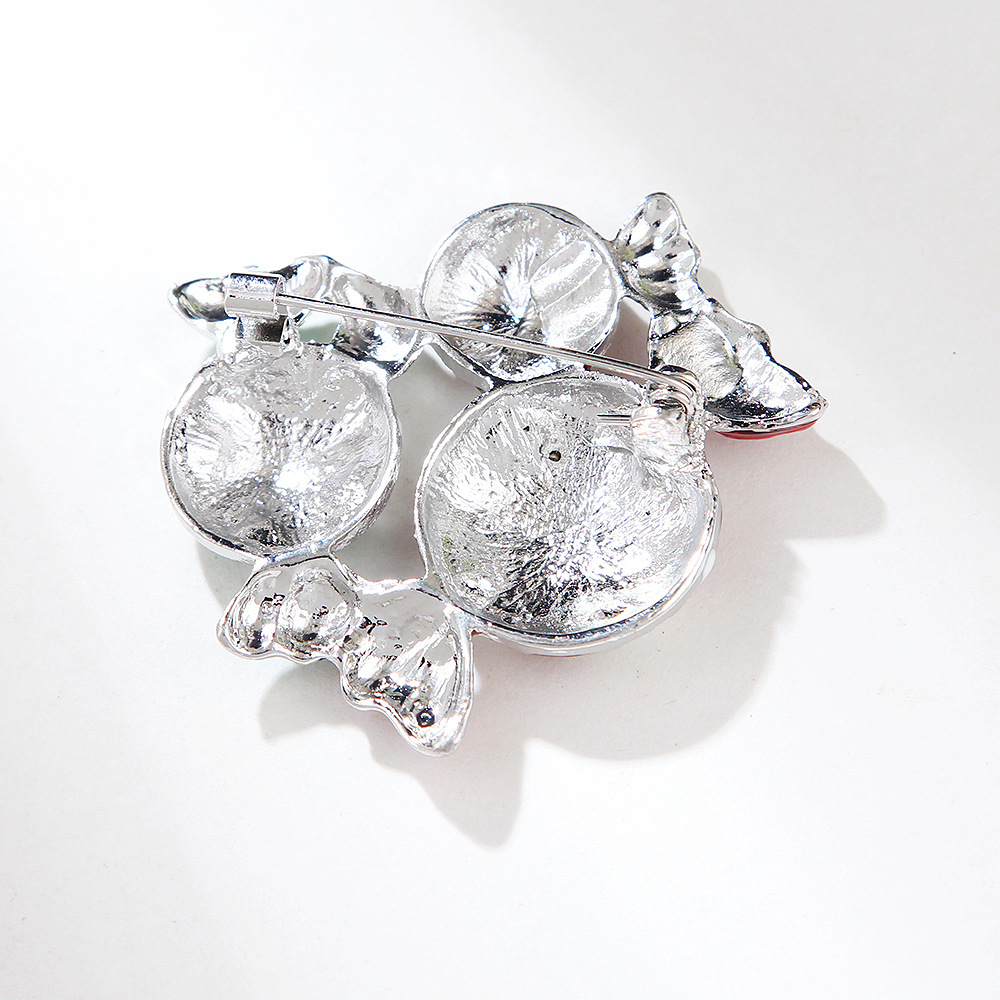 Sweet Style Sweet Pin Candy Zinc Alloy Enamel Inlay Rhinestones Unisex Brooches
