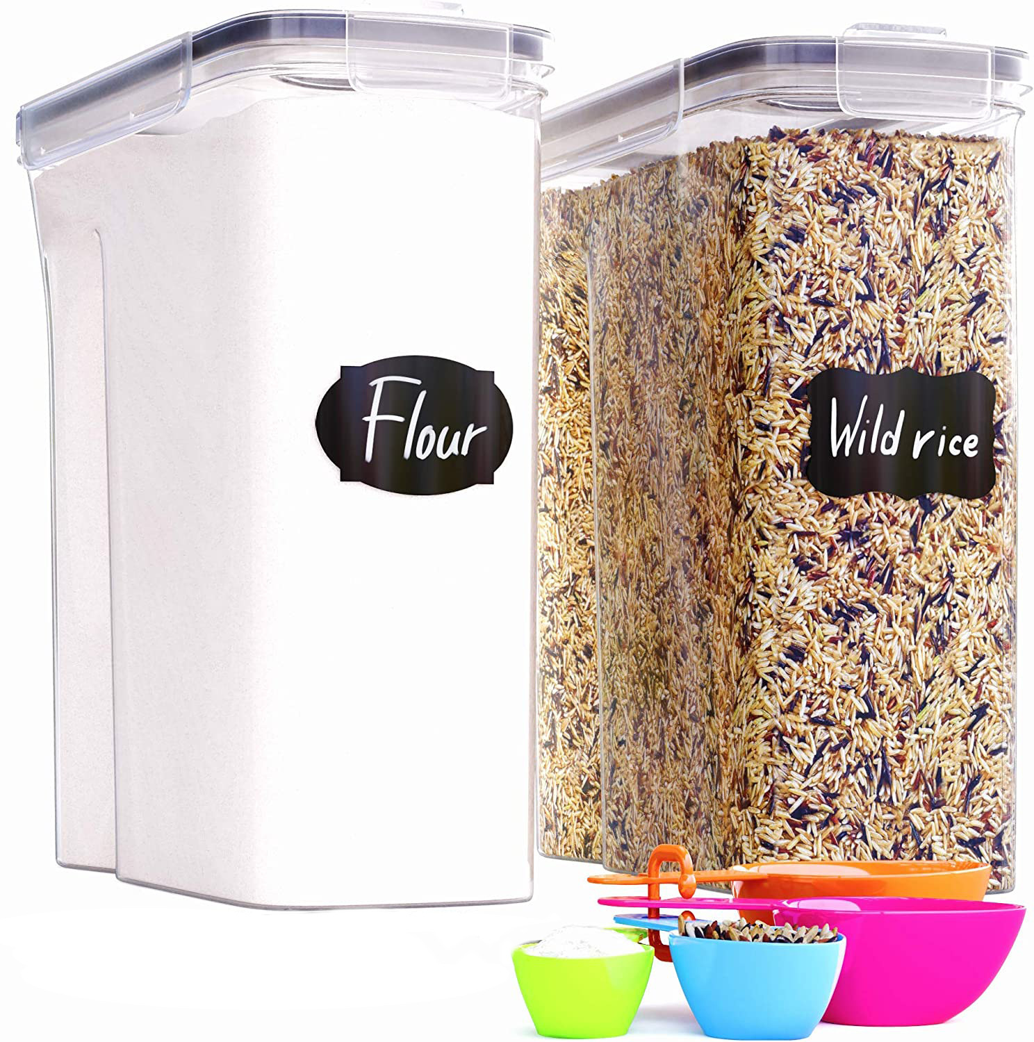 Transfronterizo 4L gran tanque de plástico sellado conjunto de cocina almacenamiento tanque de almacenamiento almuerzo granos cocina de comedor diario