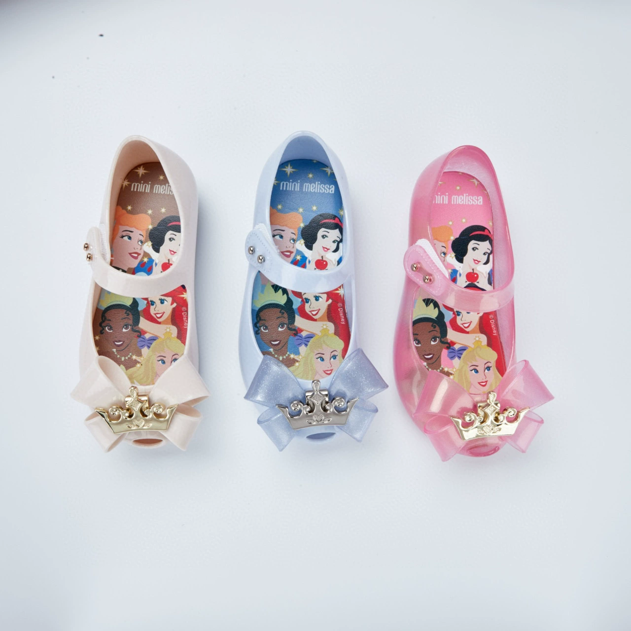 Мелисса новый стиль детская желе обувь melissa детская обувь женская корона бант рыбий рот сандалии пляжные туфли