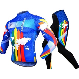Mtp Cycling Clothing Long-Sleeved Suit Men's Cycling Clothing Spring, Summer and Autum Thin Cycling Pants Cycling Downhill Clothing