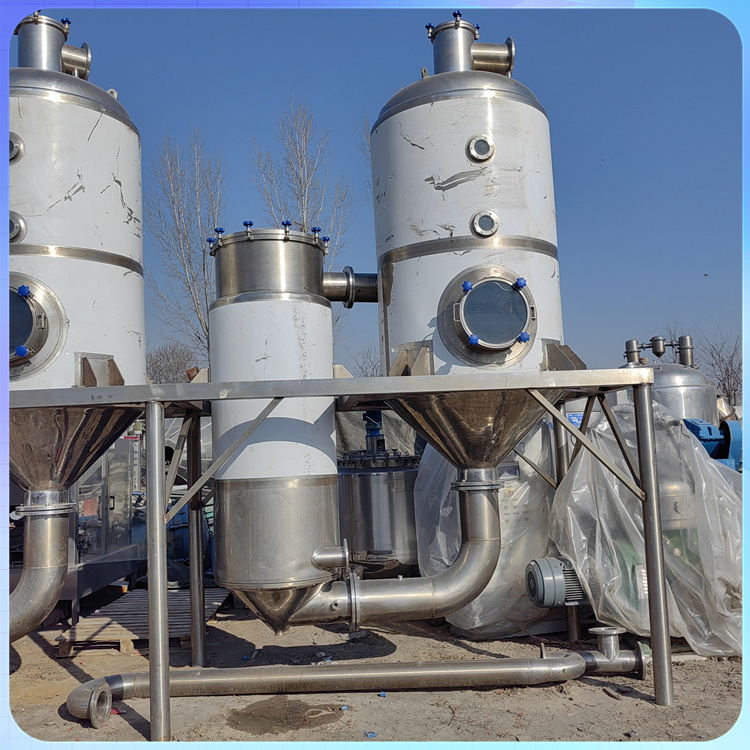 化工二手设备 三效浓缩蒸发器  MVR结晶蒸发器 强制循环蒸发器