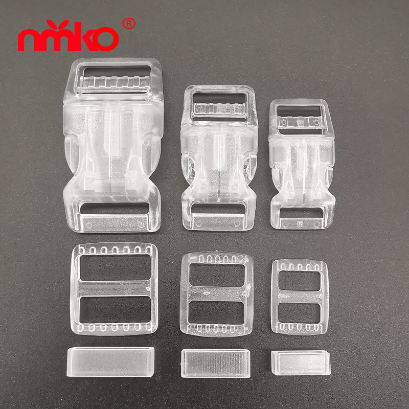 Factory in stock Rally Pet Plastic Buckle Pet Lock Buckle Buckle Buckle Buckle PC Transparent Pet Buckle