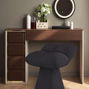Light Luxury Simple Sofa Stool Shoe Changing Stool Rotatable Designer Creative Makeup Stool Household Living Room Cream Style Low Stool