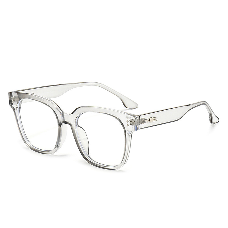 C18 투명 회색 프레임 안티 블루 라이트