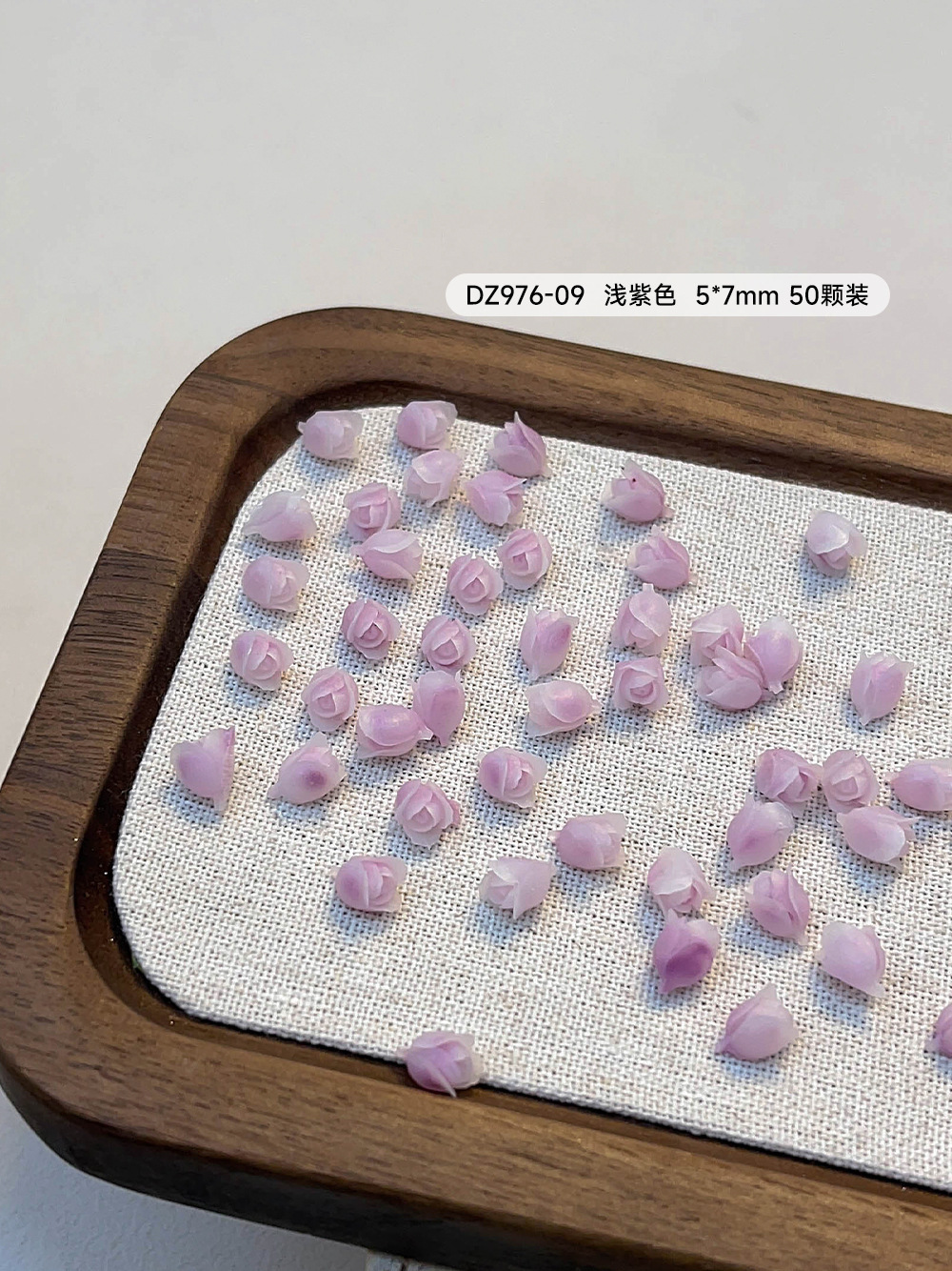 라이트 퍼플 튤립 5*7mm